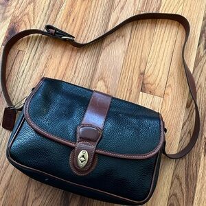 Coach pebble leather shoulder bag